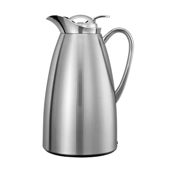 Service Ideas Carafe 1 Liter Stainless Steel Gland Brushed And Polished Finish