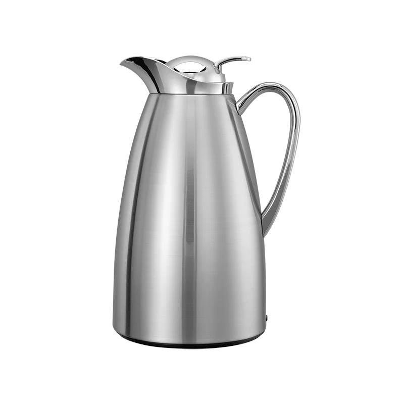 Service Ideas Carafe 1 Liter Gland Brushed And Polished Finish Service Ideas Carafe 1 Liter Gland Brushed And Polished Finish