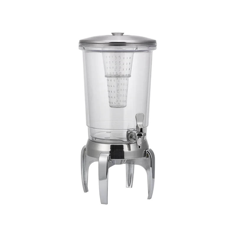 Service Ideas 3 Gallon Container With Lid and Modern Legs