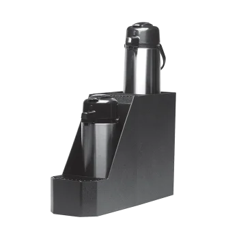 Service Ideas Airpot Stand For 2 Airpots Black Plastic Design