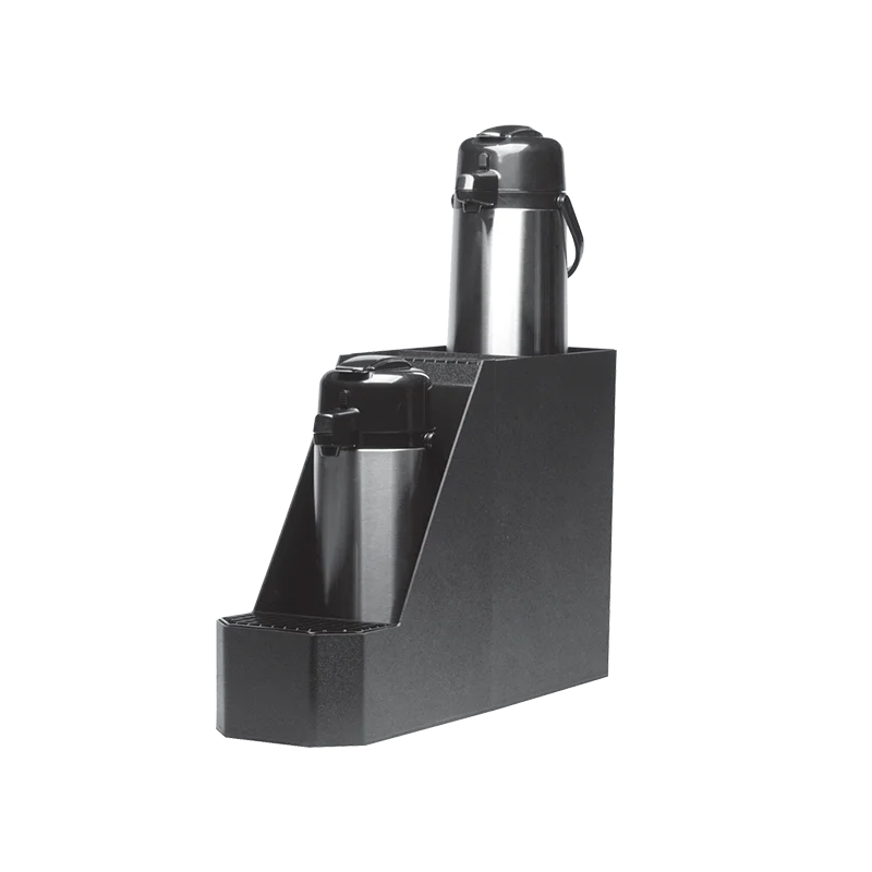 Service Ideas Airpot Stand For 2 Airpots Black Plastic Design