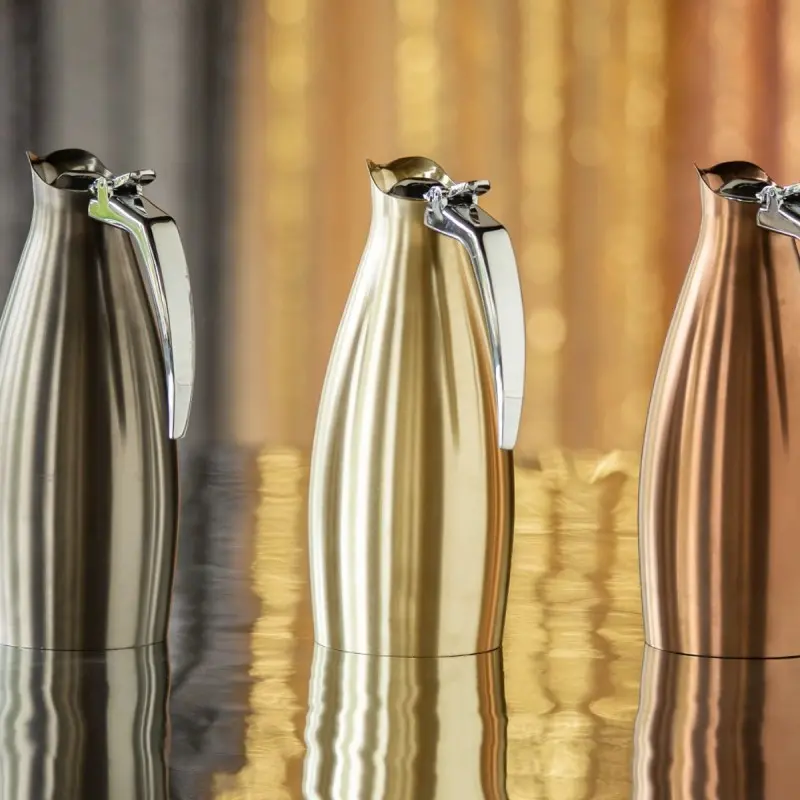Service Ideas Altus Server 1 Liter Vintage Gold Finish Service Ideas Altus Server 1 Liter Vintage Gold Finish