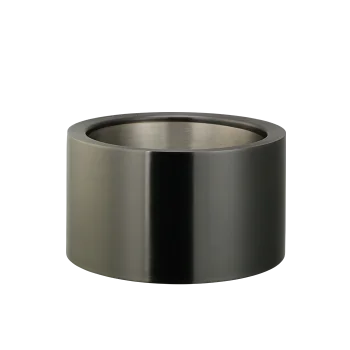 Service Ideas Party Tub 1.5 Gallon Double Walled Dark Tungsten Finish