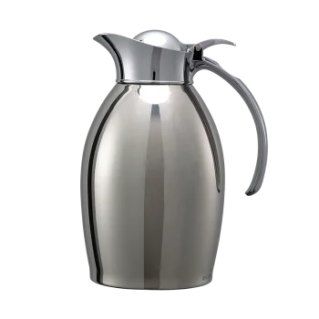 Service Ideas Carafe 1 Liter Stainless Steel Vacuum Insulated Polished Finish