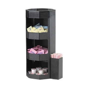 Service Ideas Octagon Closed Condiment Holder