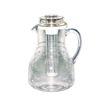 Service Ideas Pitcher BPA Free 3.3 Liter Ring Handle - Set of 6 pieces