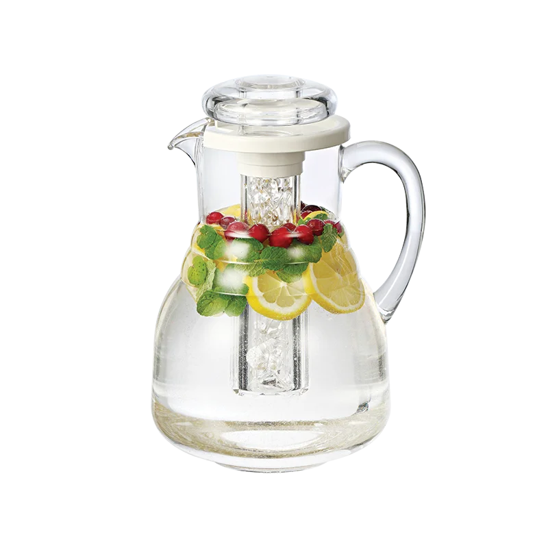 Service Ideas Pitcher BPA Free 3.3 Liter Ring Handle - Set of 6 pieces Service Ideas Pitcher BPA Free 3.3 Liter Ring Handle - Set of 6 pieces