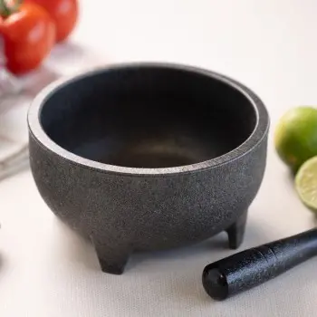 Service Ideas Molcajete Bowl 50 Ounce With Pestle