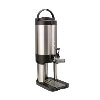 Service Ideas Slim Beverage Dispenser 1.5 Gallon Stainless Steel