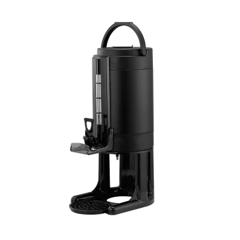 Service Ideas Gravity Beverage Dispenser 1.5 Gallon Black Finish