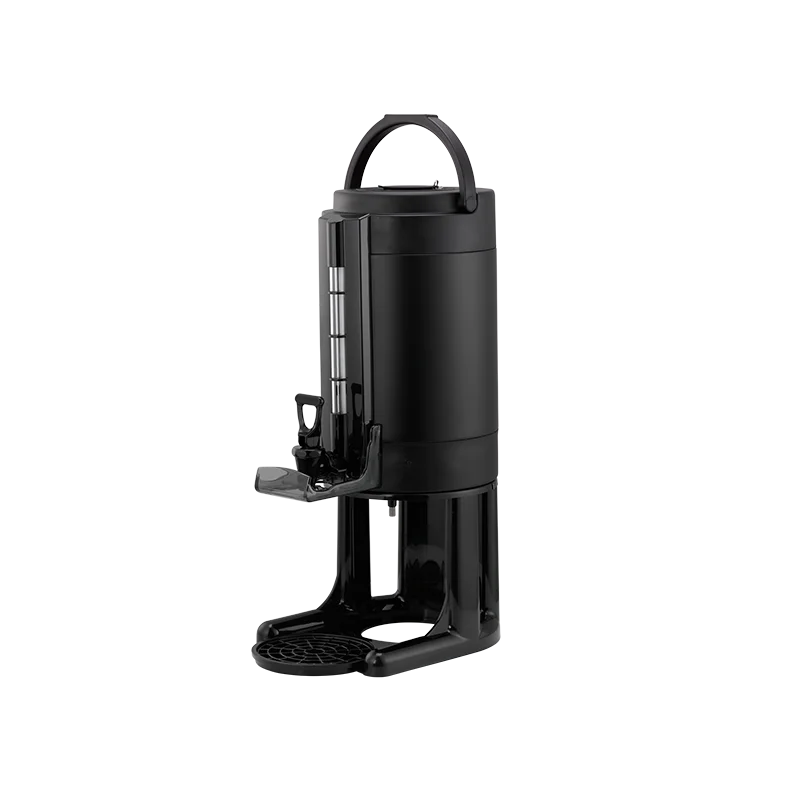 Service Ideas Gravity Beverage Dispenser 1.5 Gallon Black Finish