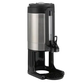 Service Ideas Gravity Beverage Dispenser 1.5 Gallon Brushed Finish