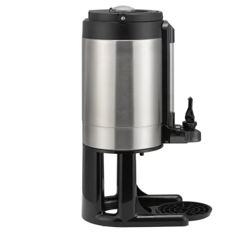 Service Ideas Gravity Beverage Dispenser 1.5 Gallon Brushed Finish