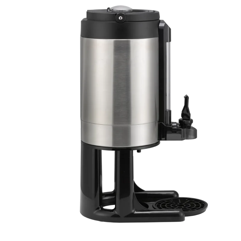 Service Ideas Gravity Beverage Dispenser 1.5 Gallon Brushed Finish