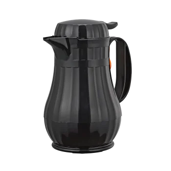Service Ideas Eco Serv Server 0.6 Liter Black Finish - Set of 12 pieces