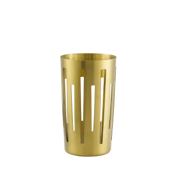 Service Ideas Breadstick Basket Vintage Gold Finish
