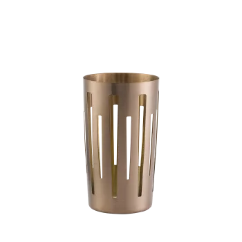 Service Ideas Breadstick Basket Rose Gold Finish