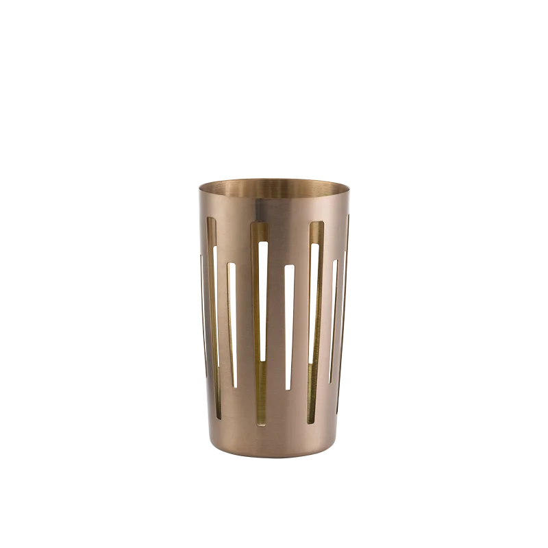 Service Ideas Breadstick Basket Rose Gold Finish