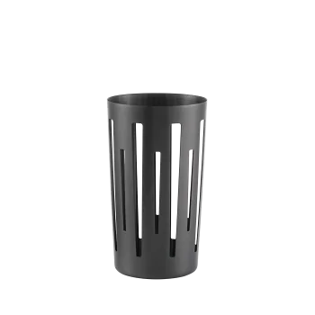 Service Ideas Breadstick Basket Black Onyx Finish