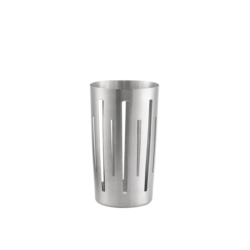 Service Ideas Breadstick Basket Brushed Stainless Steel