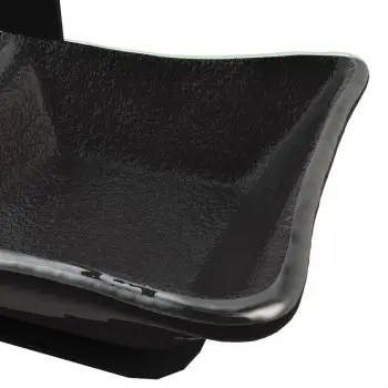 My Glass Studio Nut Bowl, Black - Set of 4 - 19.7 x 10.3 x 15.0 cm