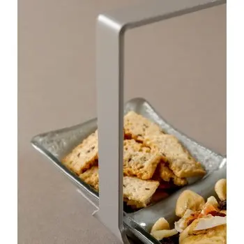 My Glass Studio Nut Bowl, Black - Set of 4 - 19.7 x 10.3 x 15.0 cm