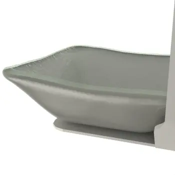 My Glass Studio Nut Bowl, Grey - Set of 4 - 19.7 x 10.3 x 15.0 cm