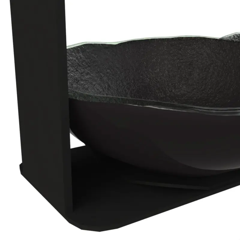 My Glass Studio Nut Bowl, Black - Set of 4 - 31.0 x 6.0 x 14 cm My Glass Studio Nut Bowl, Black - Set of 4 - 31.0 x 6.0 x 14 cm
