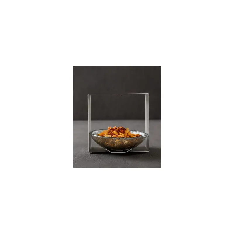 My Glass Studio Nut Bowl, Grey - Set of 2 - 14.4 x 13.8 x 13.7 cm My Glass Studio Nut Bowl, Grey - Set of 2 - 14.4 x 13.8 x 13.7 cm