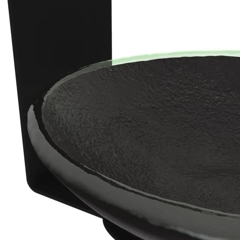 My Glass Studio Nut Bowl, Black - Set of 2 - 14.4 x 13.8 x 13.7 cm My Glass Studio Nut Bowl, Black - Set of 2 - 14.4 x 13.8 x 13.7 cm