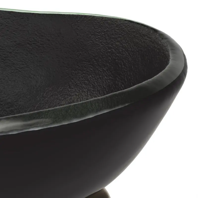My Glass Studio Dessert Bowl, Black - Set of 10 - Dia: 10 cm, H: 7 cm My Glass Studio Dessert Bowl, Black - Set of 10 - Dia: 10 cm, H: 7 cm