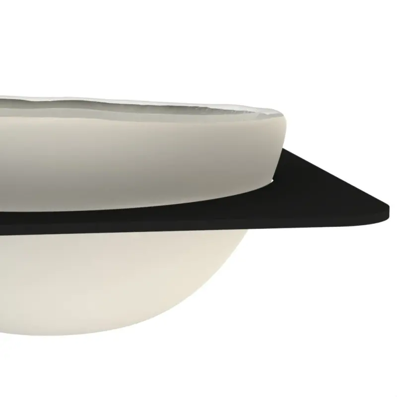My Glass Studio Nut Bowl, Cream - Set of 4 - 20.8 x 10.7 x 15.0 cm