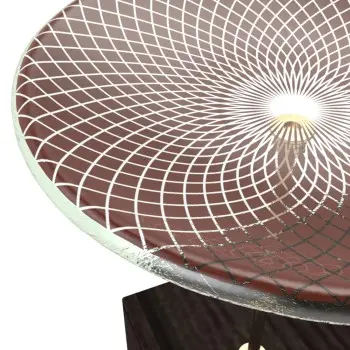 My Glass Studio Nut Bowl, Dark Red - Set of 4 - 17.5 x 8.0 x 15.0 cm