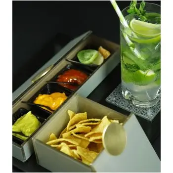 My Glass Studio Bento Box, Green - Set of 8 - 28.0 x 9.3 x 4 cm