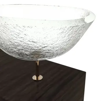 My Glass Studio Nut Bowl Set, Clear - Set of 4 - 17.5 x 8.0 x 15.0 cm