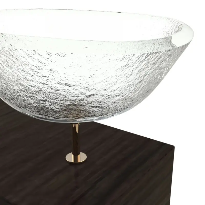 My Glass Studio Nut Bowl Set, Clear - Set of 4 - 17.5 x 8.0 x 15.0 cm