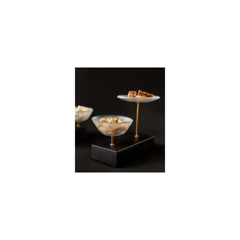 My Glass Studio Nut Bowl Set, Clear - Set of 4 - 17.5 x 8.0 x 15.0 cm