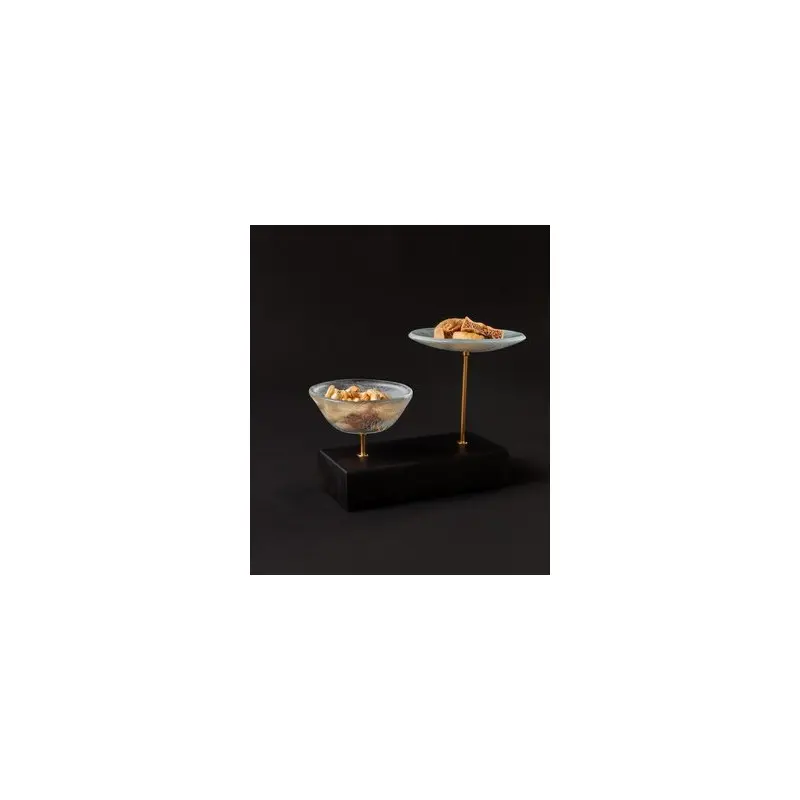 My Glass Studio Nut Bowl Set, Clear - Set of 4 - 17.5 x 8.0 x 15.0 cm