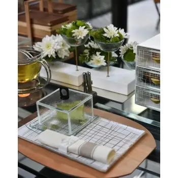 My Glass Studio Nut Bowl Set, Clear - Set of 4 - 17.5 x 8.0 x 15.0 cm