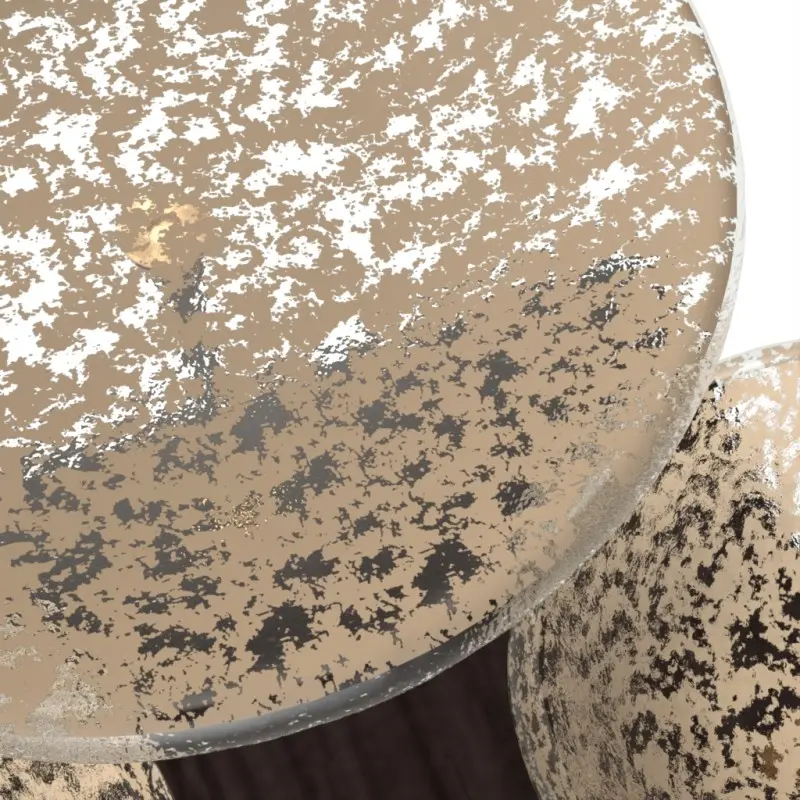 My Glass Studio Nut Bowl, Beige - Set of 4 - 17.5 x 11.0 x 15.0 cm My Glass Studio Nut Bowl, Beige - Set of 4 - 17.5 x 11.0 x 15.0 cm