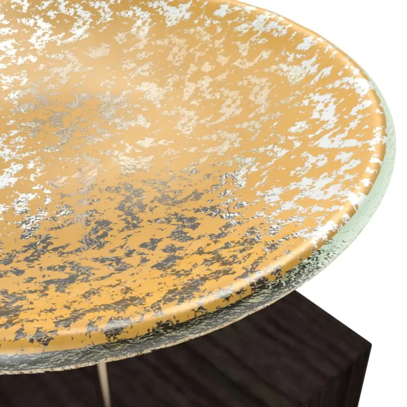My Glass Studio Nut Bowl, Gold - Set of 4 - 17.5 x 11.0 x 15.0 cm My Glass Studio Nut Bowl, Gold - Set of 4 - 17.5 x 11.0 x 15.0 cm