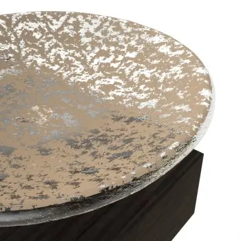 My Glass Studio Nut Bowl, Beige - Set of 4 - 21.5 x 21.5 x 19 cm