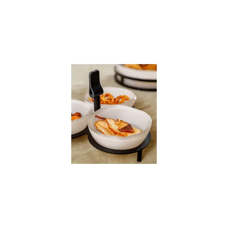 My Glass Studio Nut Bowl, Cream - Set of 4 - Dia: 16 cm, H: 9 cm