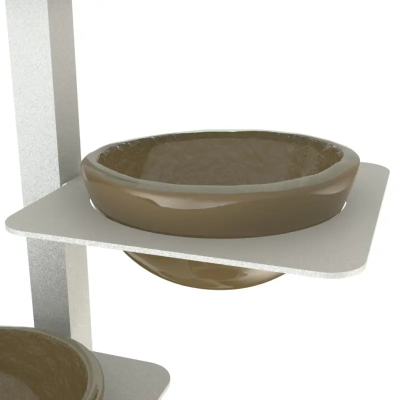 My Glass Studio Dip Bowl Set, Green - Set of 2 - 21.9 x 21.9 x 49.0 cm