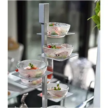 My Glass Studio Dip Bowl Set, Green - Set of 2 - 21.9 x 21.9 x 49.0 cm