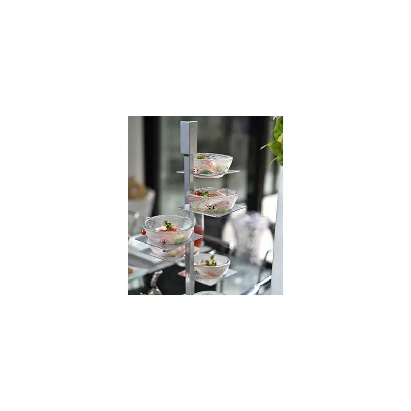 My Glass Studio Dip Bowl Set, Cream - Set of 2 - 21.9 x 21.9 x 49.0 cm