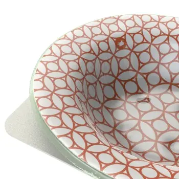 My Glass Studio Appetizer Server, Copper - Set of 2 - 32.6 x 32.6 x 43.2 cm