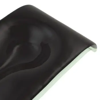 My Glass Studio Ashtray, Black - Set of 4 - 18.5 x 12.0 x 3 cm
