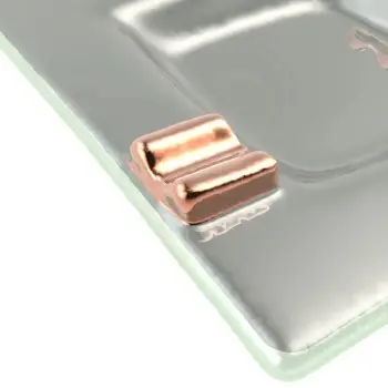 My Glass Studio Ashtray, Grey - Set of 6 - 13.5 x 13.5 x 2.4 cm
