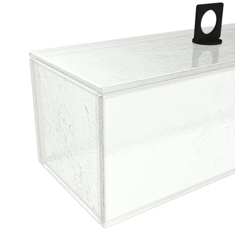 My Glass Studio Glass Food Cover, Clear - Set of 3 - 28.0 x 11.0 x 13 cm